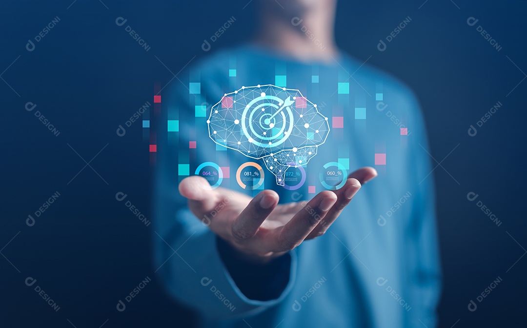 Homem jovem empresário em seu escritório