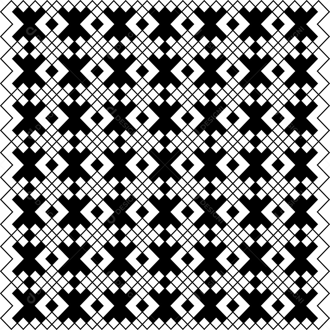 Padrão Geométrico Vetor EPS