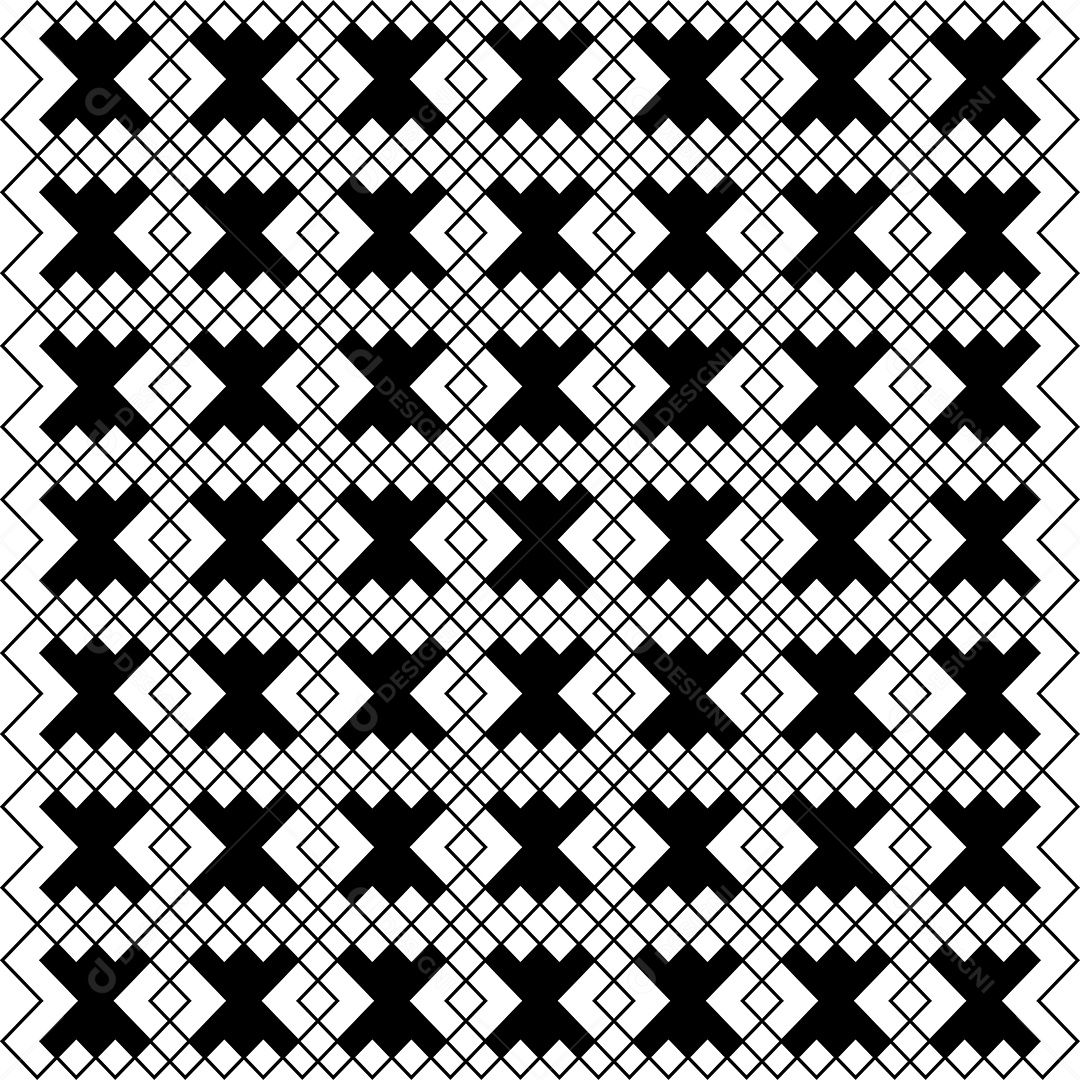 Padrão Geométrico Vetor EPS