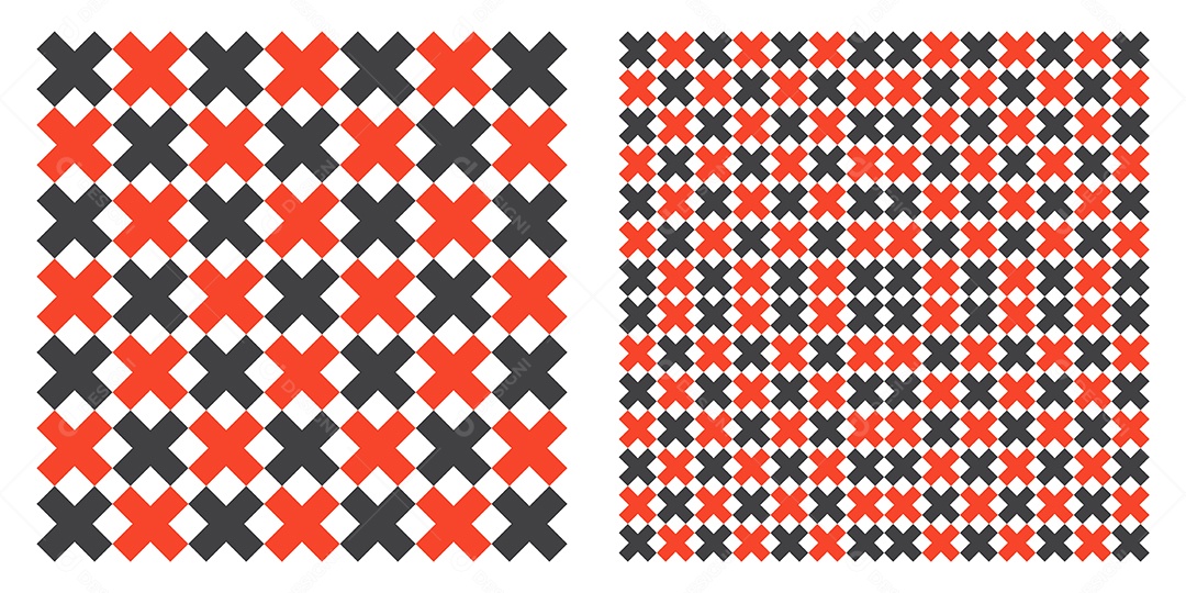 Padrão Geométrico Ilustração Vetor EPS