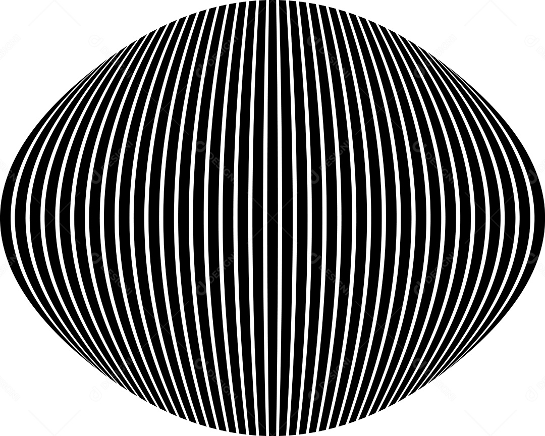 Forma Listrada Ilustração Vetor EPS