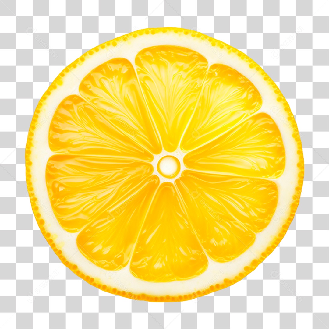Fatia de Laranja PNG Transparente