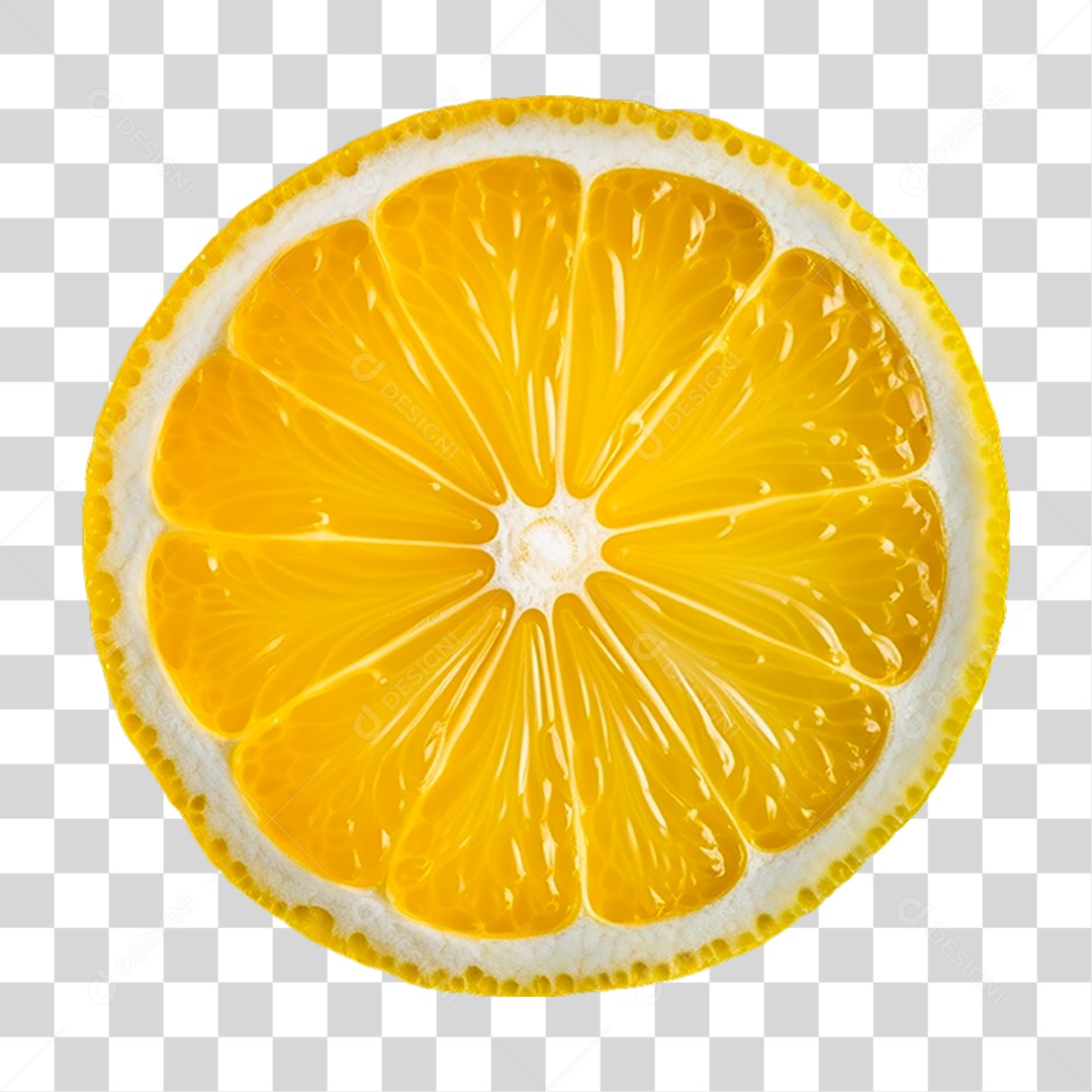 Fatia de Laranja PNG Transparente