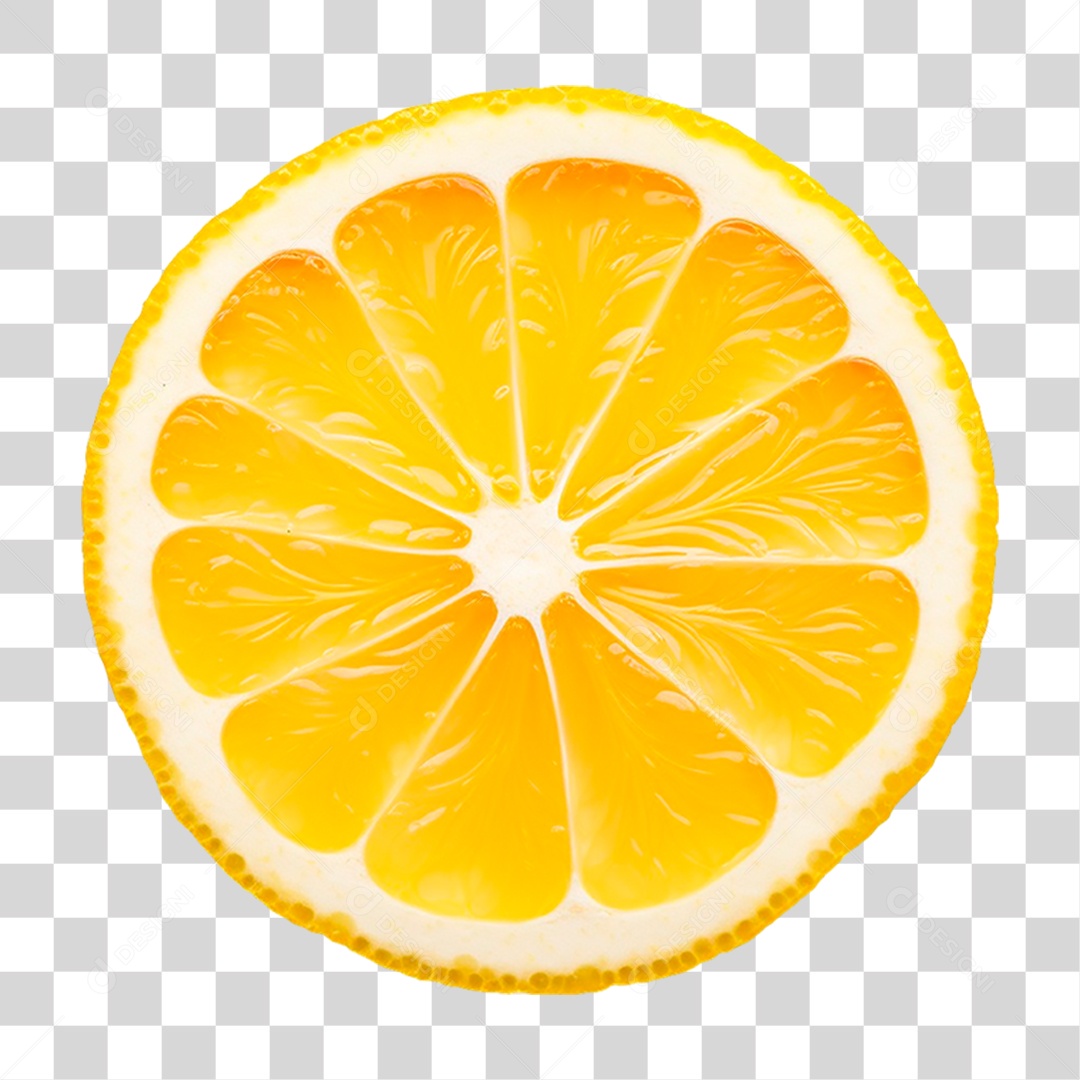 Fatia de Laranja PNG Transparente