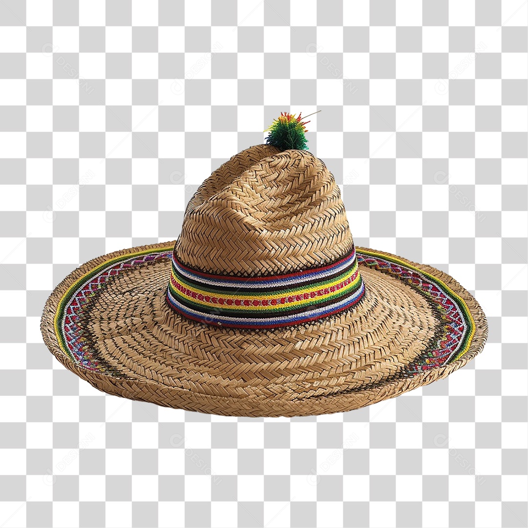 Ícone Cultural Chapéu Mexicano PNG Transparente