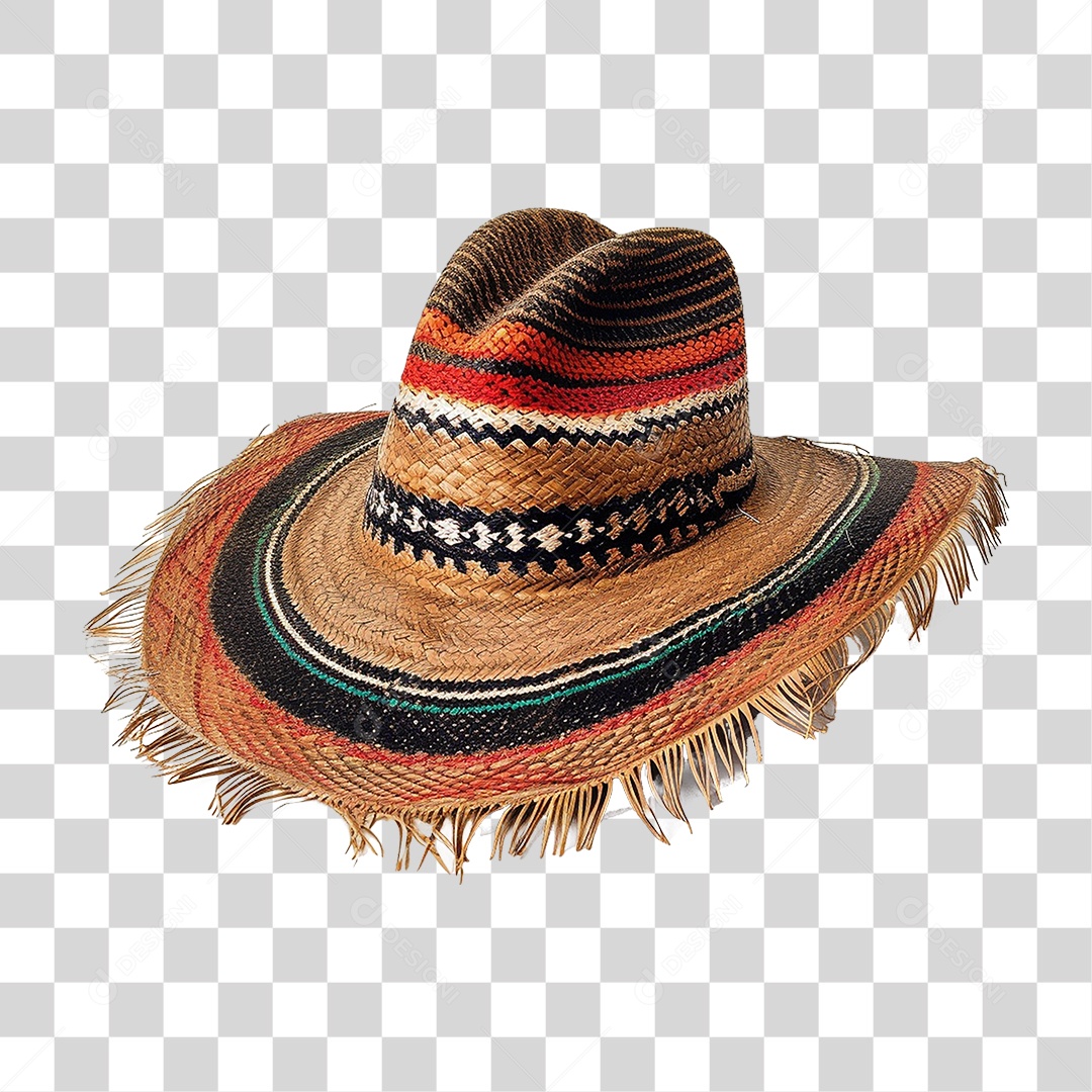 Ícone Cultural Chapéu Mexicano PNG Transparente