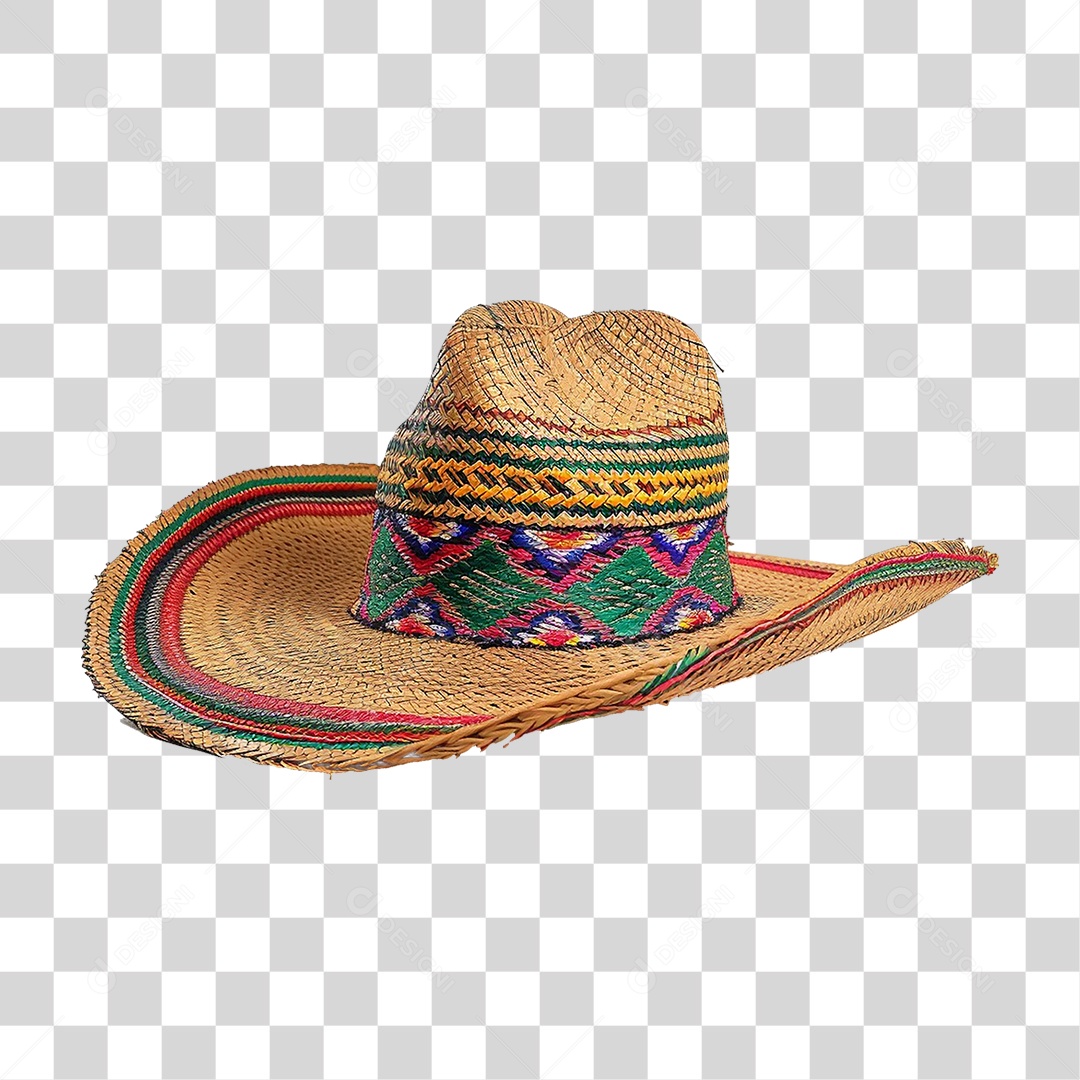 Ícone Cultural Chapéu Mexicano PNG Transparente