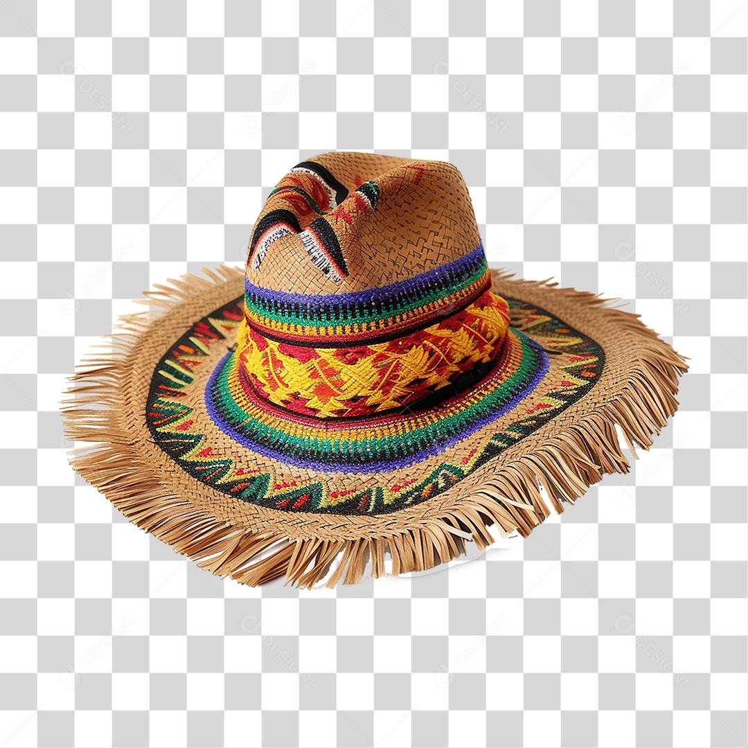 Ícone Cultural Chapéu Mexicano PNG Transparente
