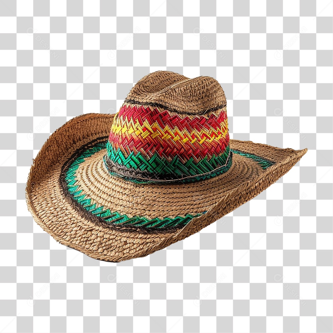 Ícone Cultural Chapéu Mexicano PNG Transparente