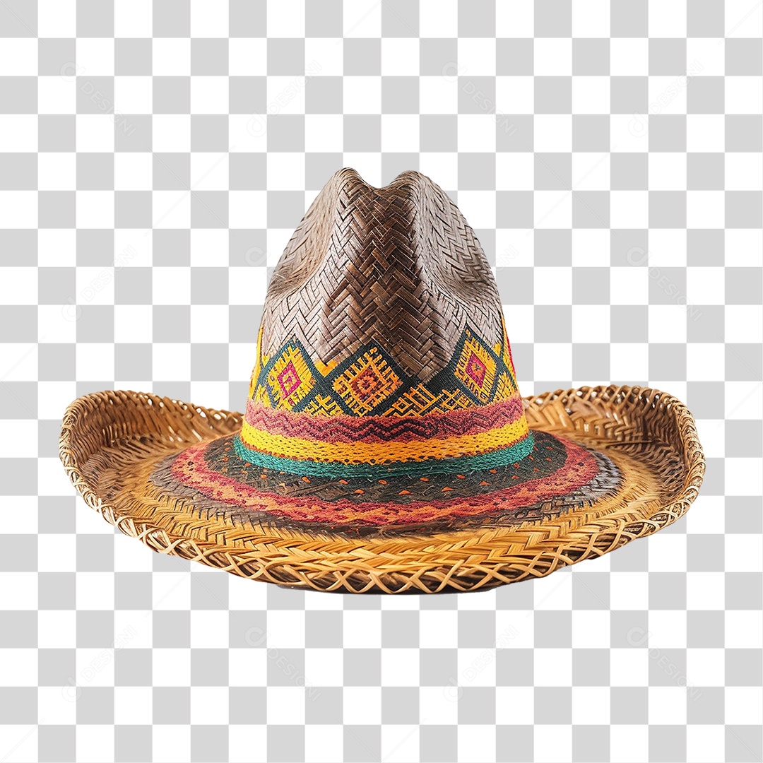 Ícone Cultural Chapéu Mexicano PNG Transparente