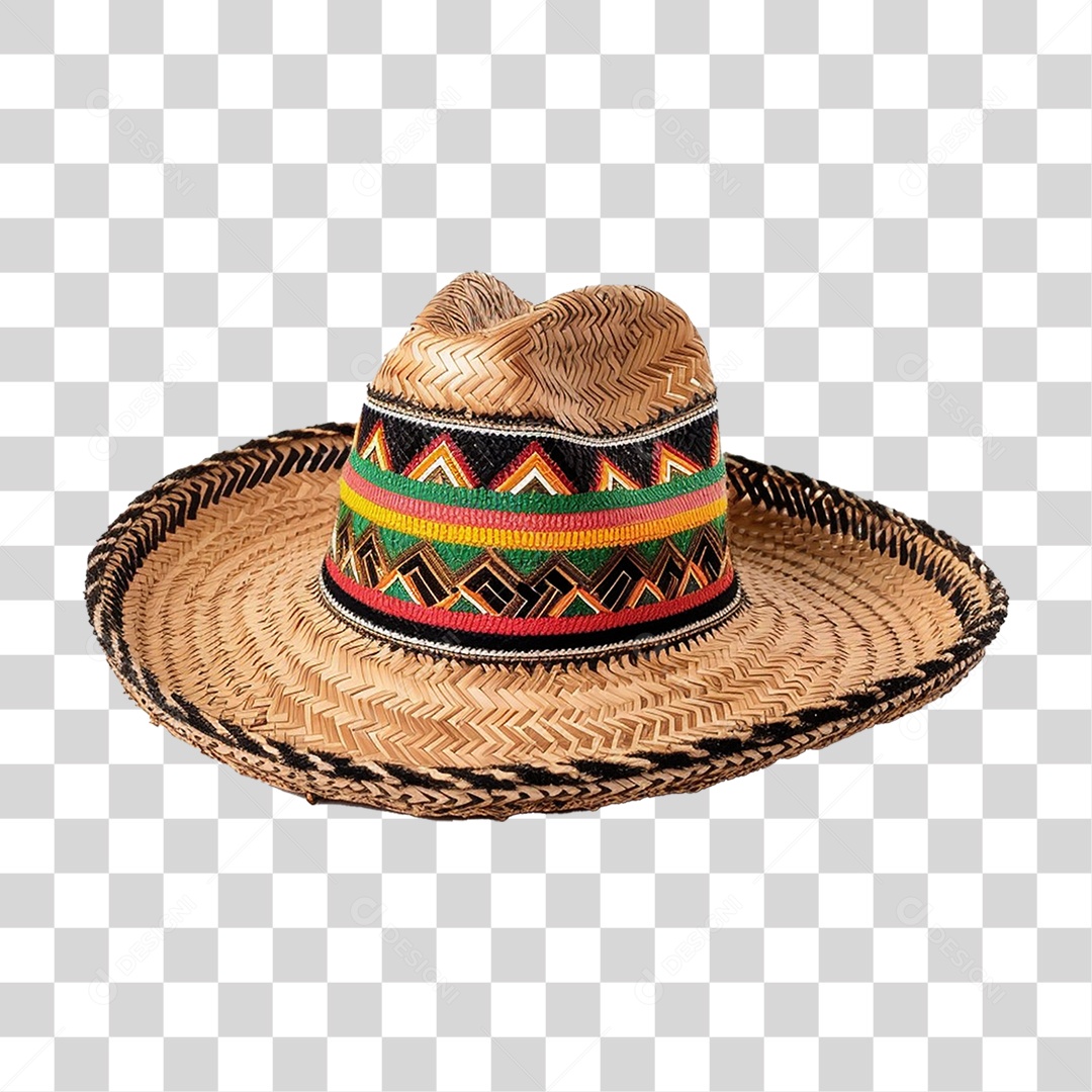 Ícone Cultural Chapéu Mexicano PNG Transparente