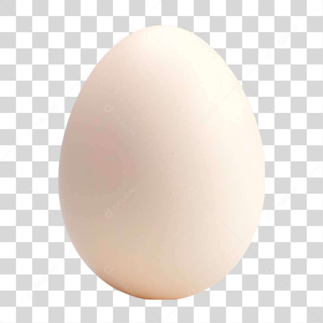 Ovo Branco PNG Transparente