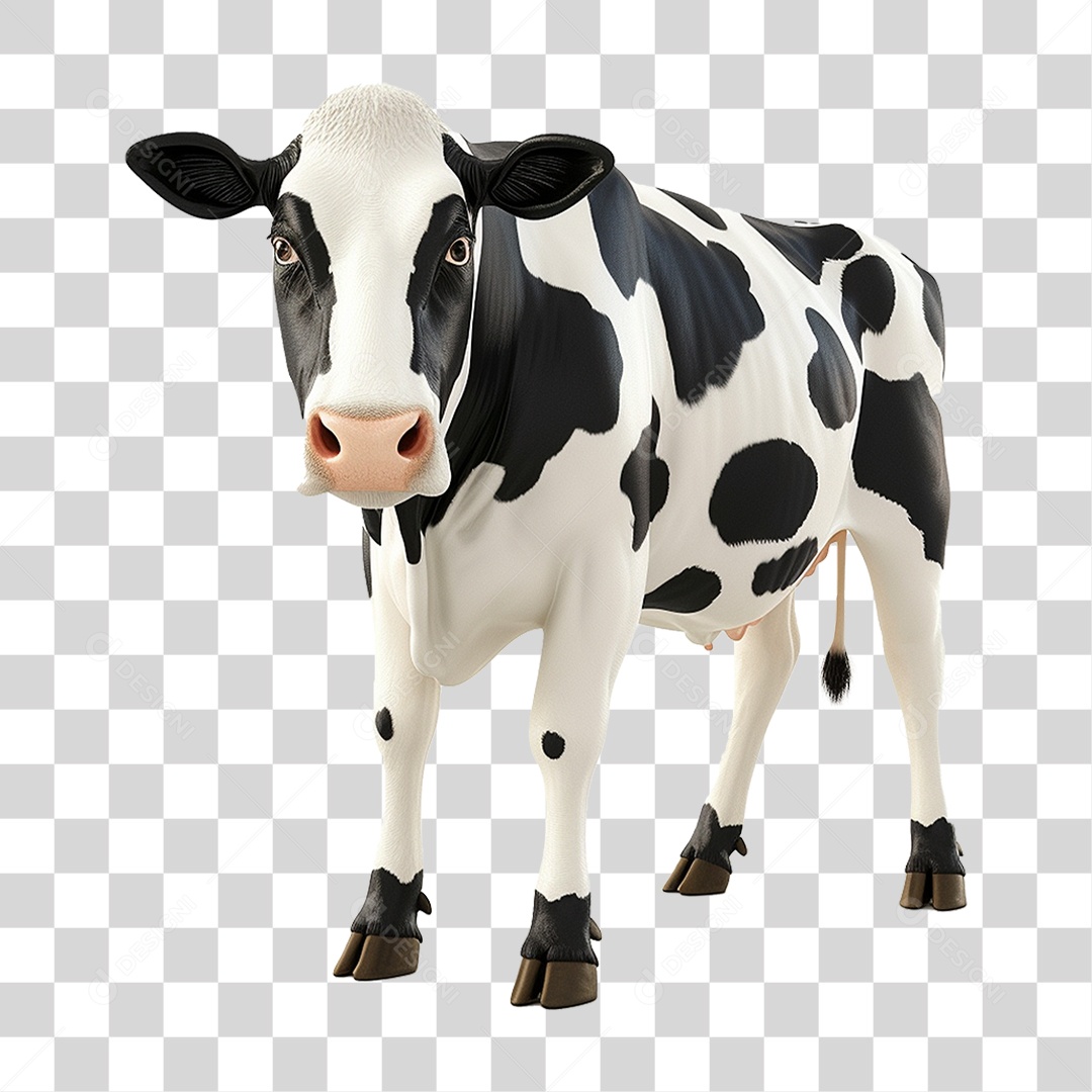 Vaca Animal Fazenda PNG Transparente