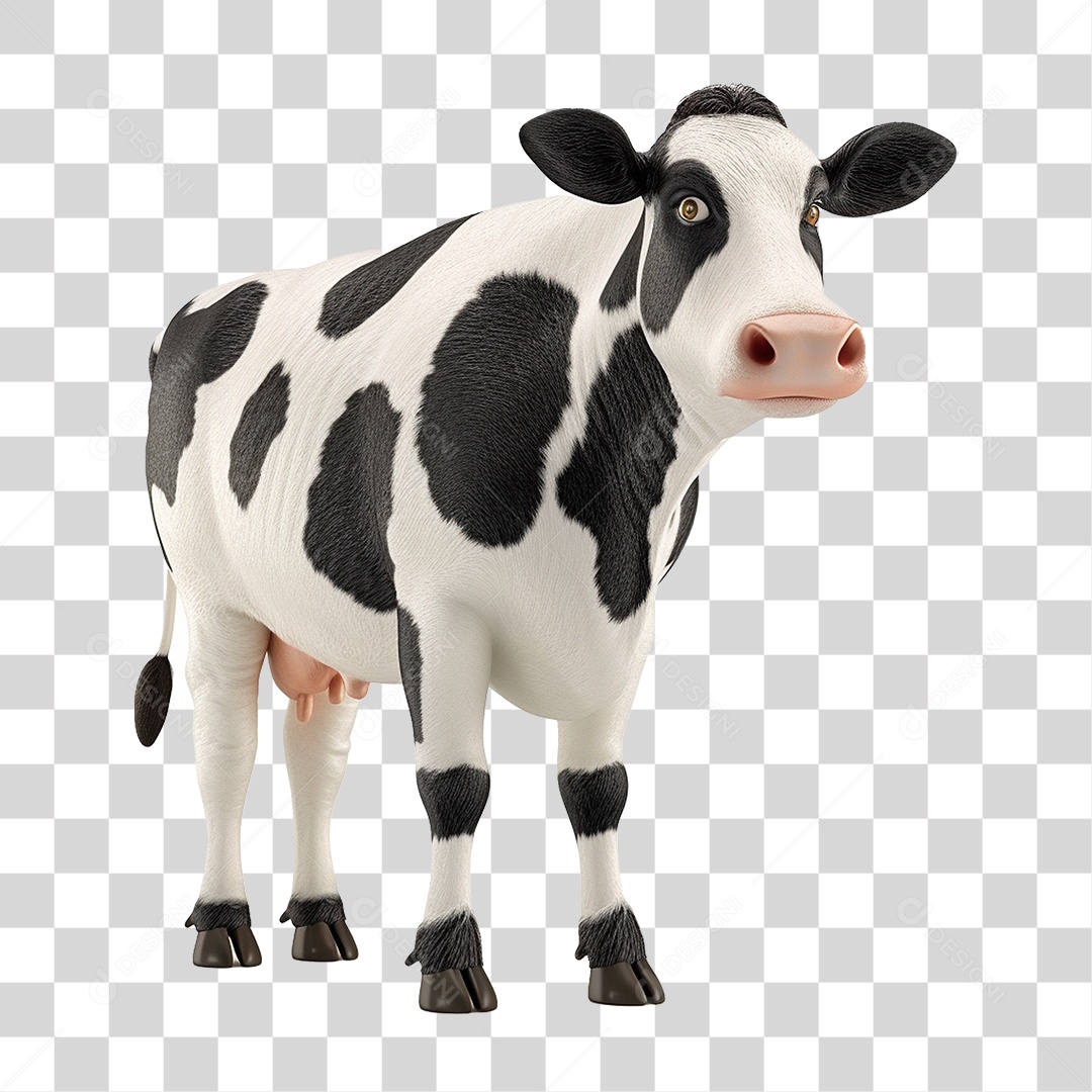 Vaca Animal Fazenda PNG Transparente