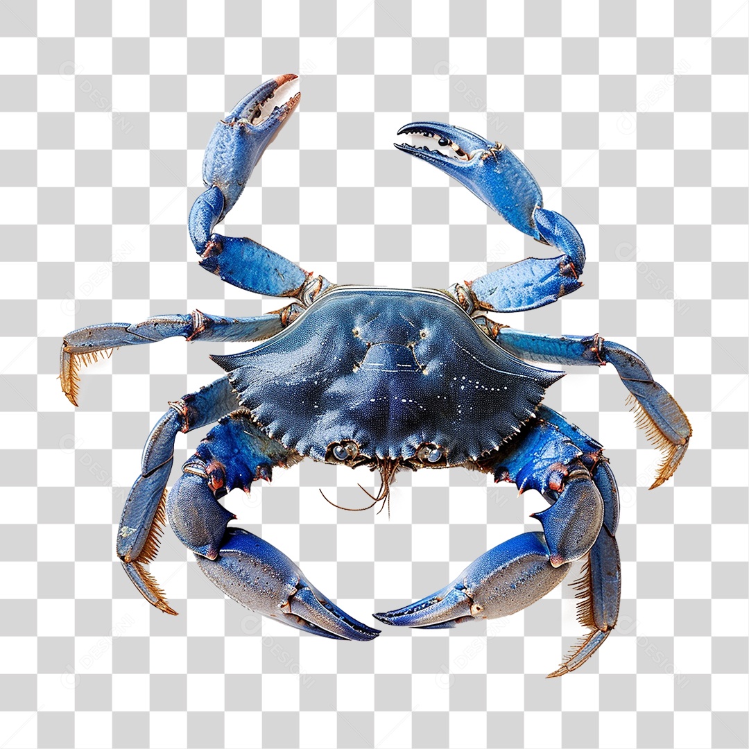 Caranguejo Marinho PNG Transparente