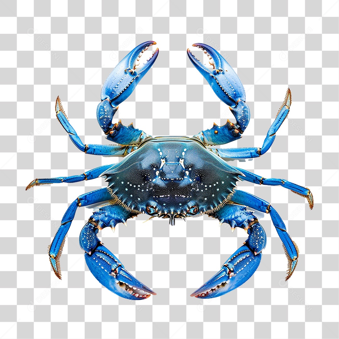 Caranguejo Marinho PNG Transparente