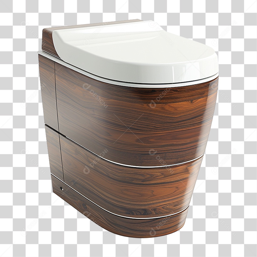 Vaso Sanitário Moderno PNG Transparente