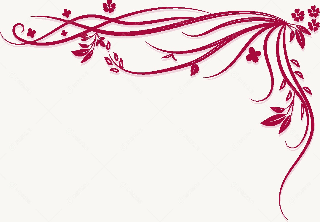 Desenhos Florais Feito a Mão Vetor EPS