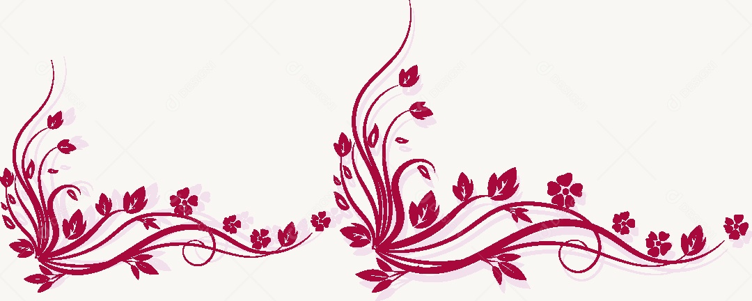 Desenhos Florais Feito a Mão Vetor EPS