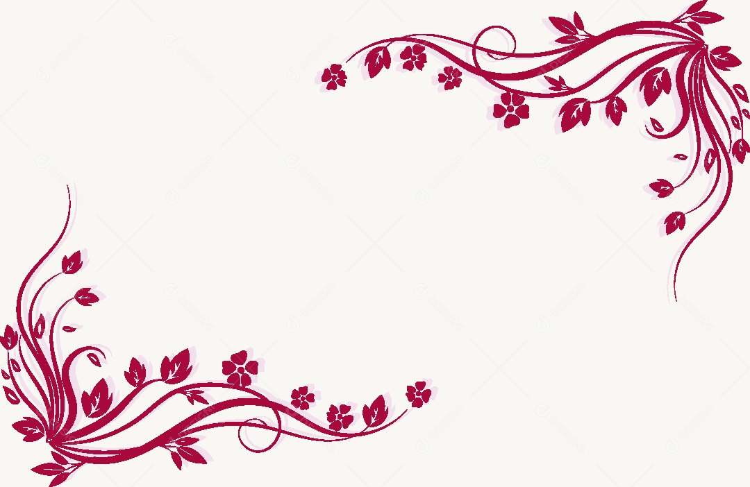 Desenhos Florais Feito a Mão Ilustração Vetor EPS