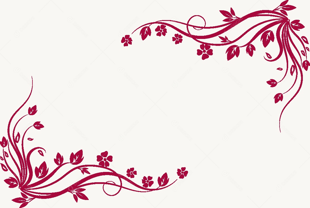 Desenhos Florais Feito a Mão Ilustração Vetor EPS