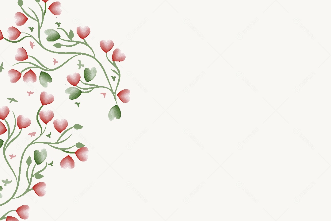 Background Floral Ilustração Vetor EPS