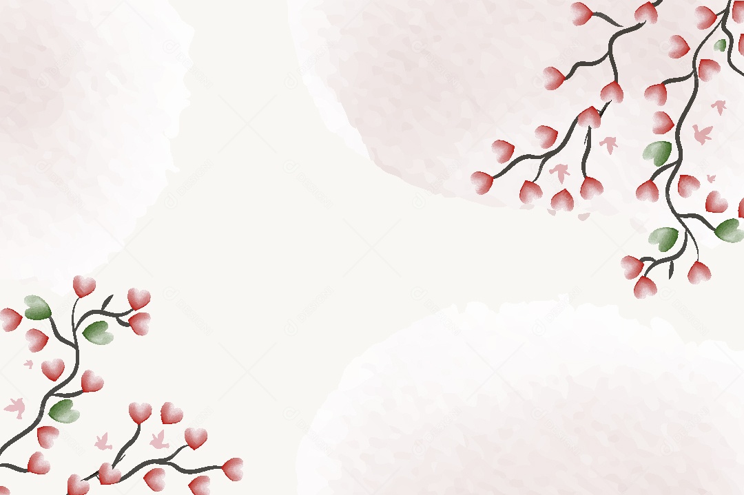 Background Floral Ilustração Vetor EPS