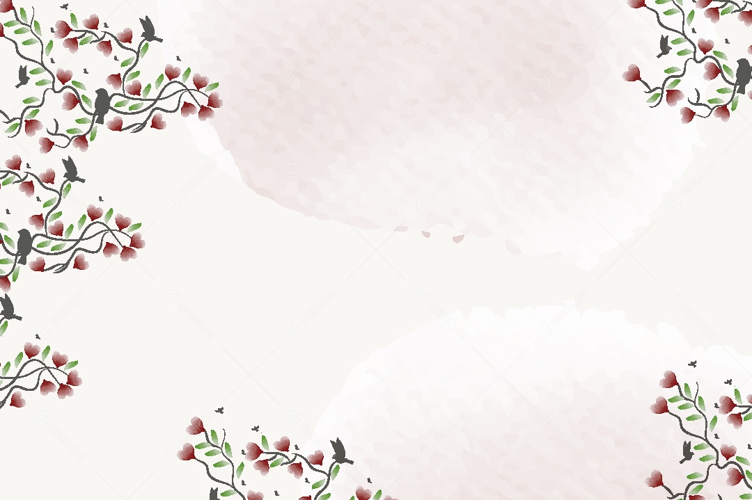 Background Floral Ilustração Vetor EPS