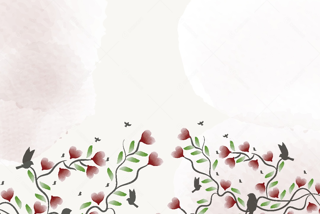 Background Floral Ilustração Vetor EPS