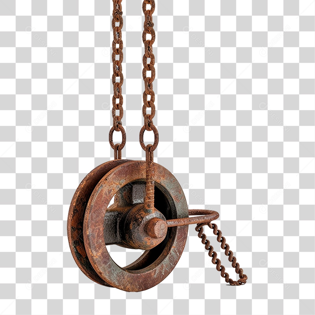 Sistema de Polia PNG Transparente