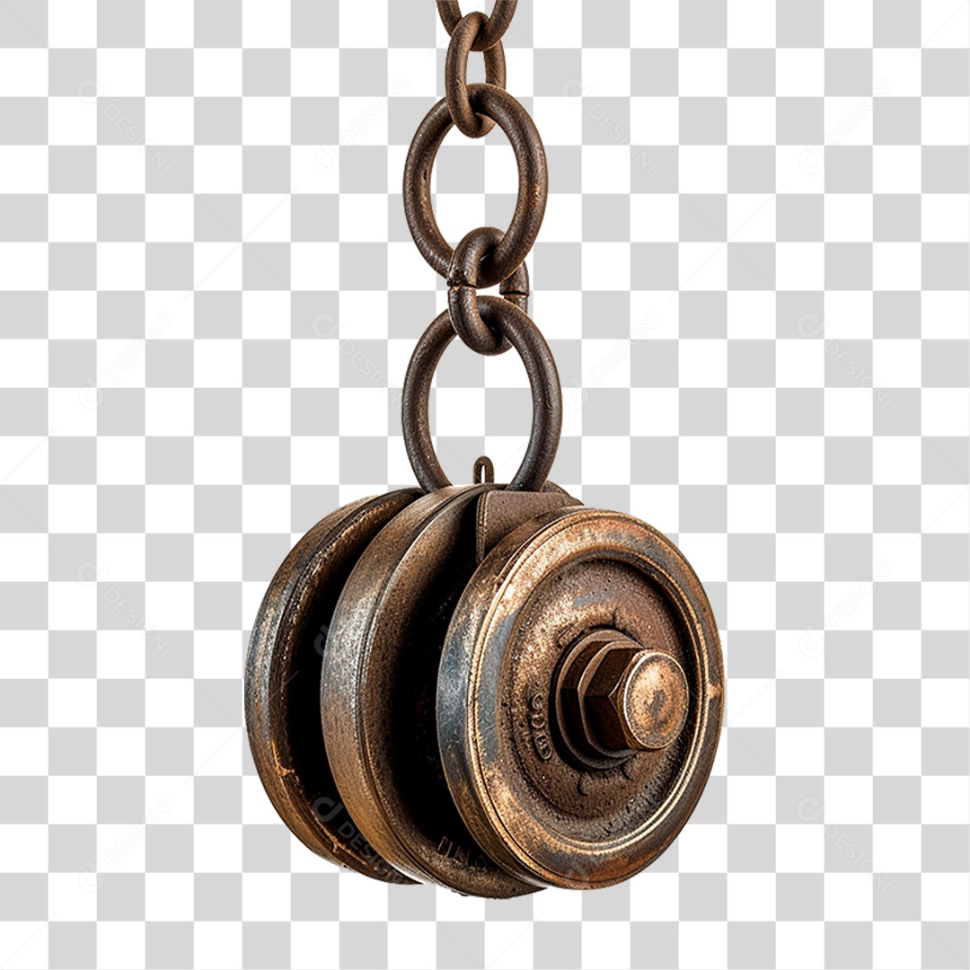 Sistema de Polia PNG Transparente