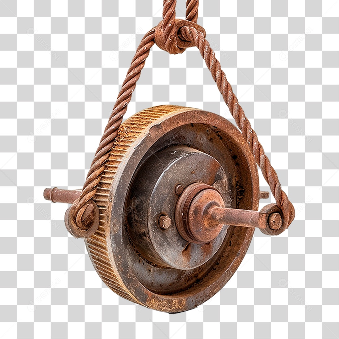 Sistema de Polia PNG Transparente