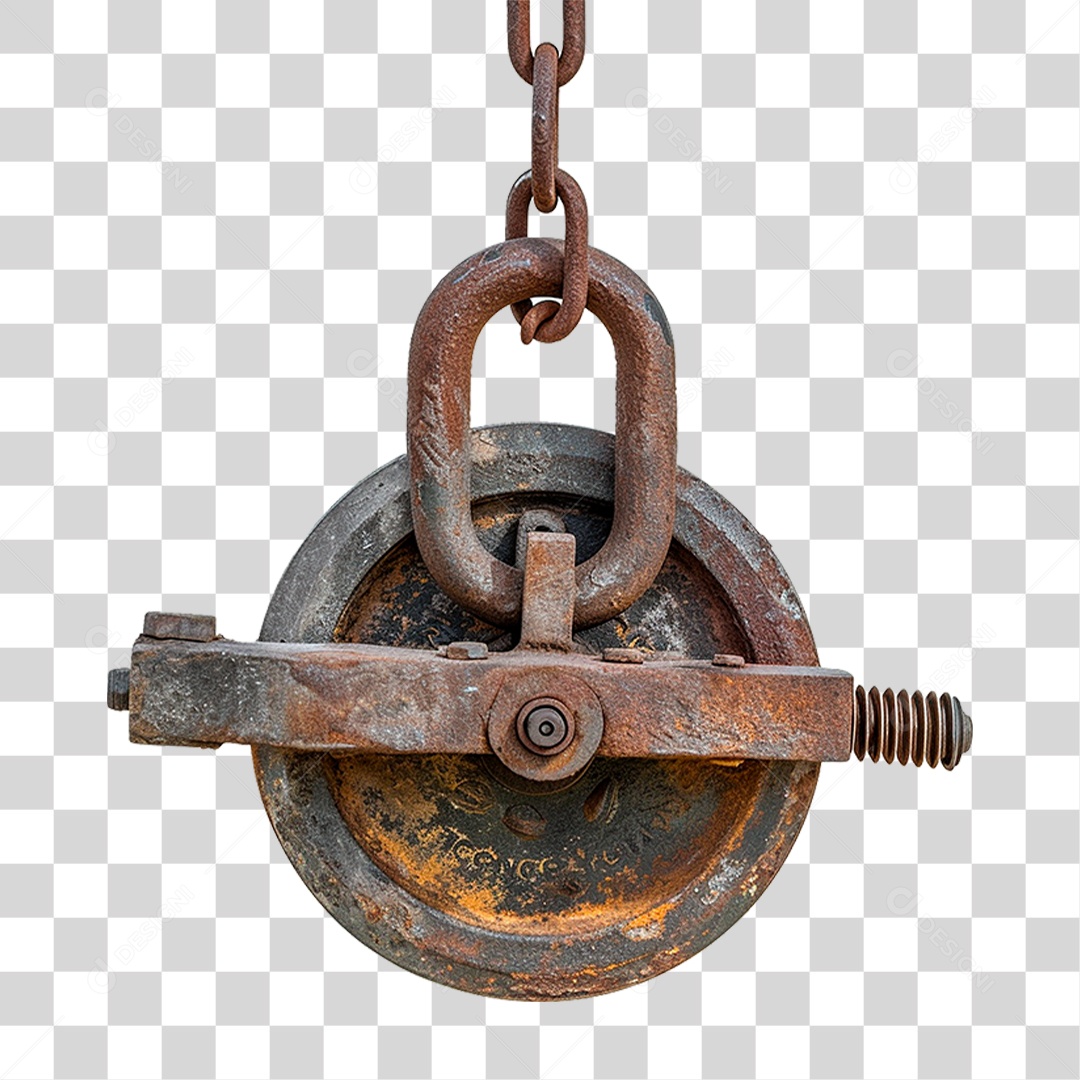 Sistema de Polia PNG Transparente