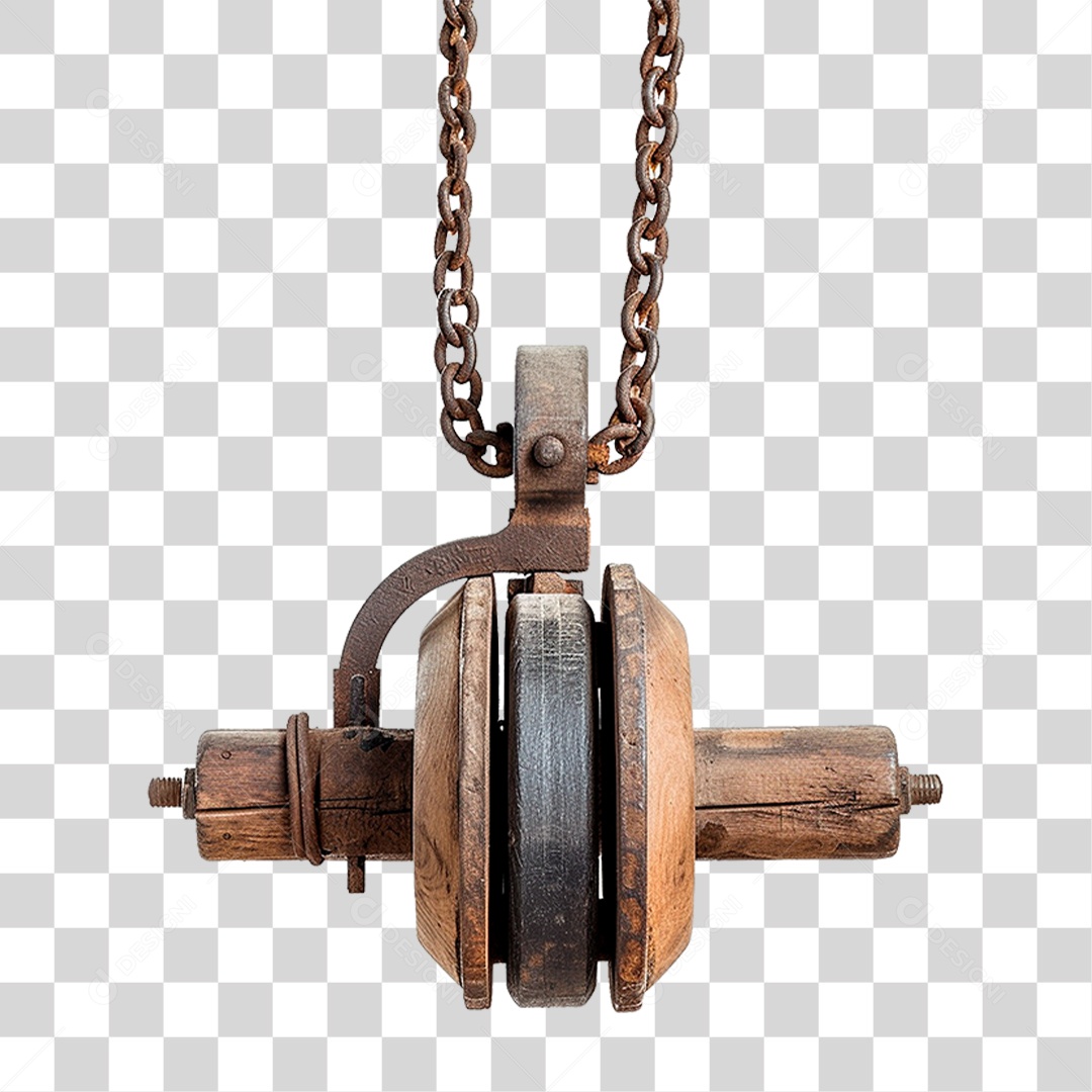 Sistema de Polia PNG Transparente