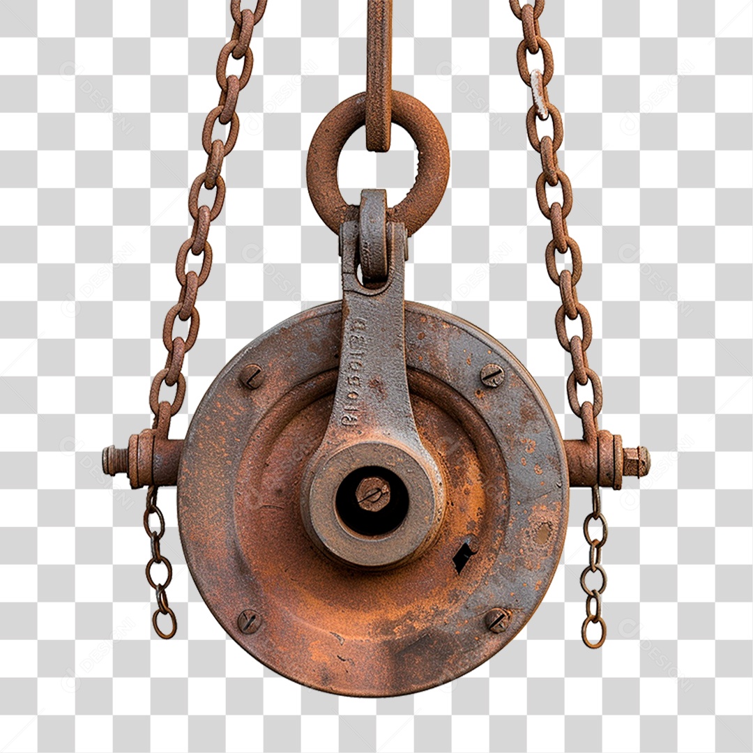 Sistema de Polia PNG Transparente