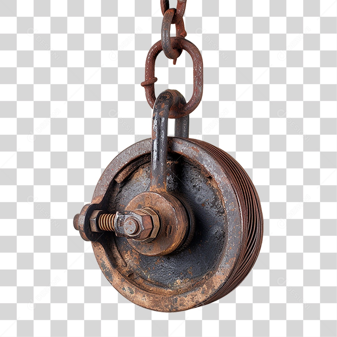 Sistema de Polia PNG Transparente