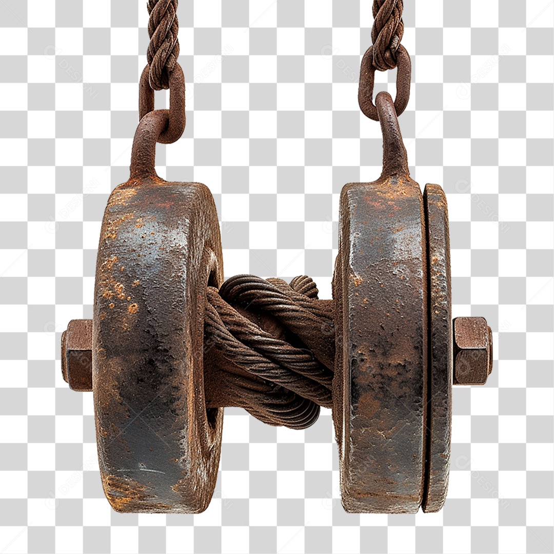 Sistema de Polia PNG Transparente