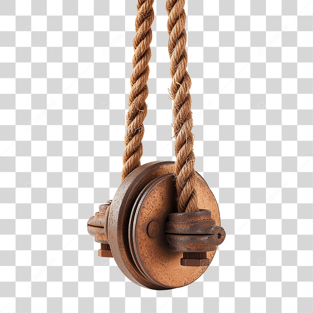 Sistema de Polia PNG Transparente