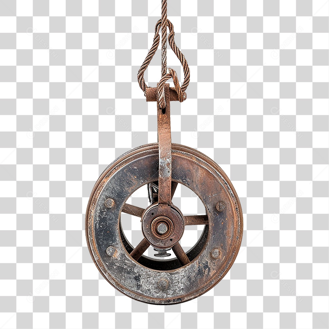 Sistema de Polia PNG Transparente