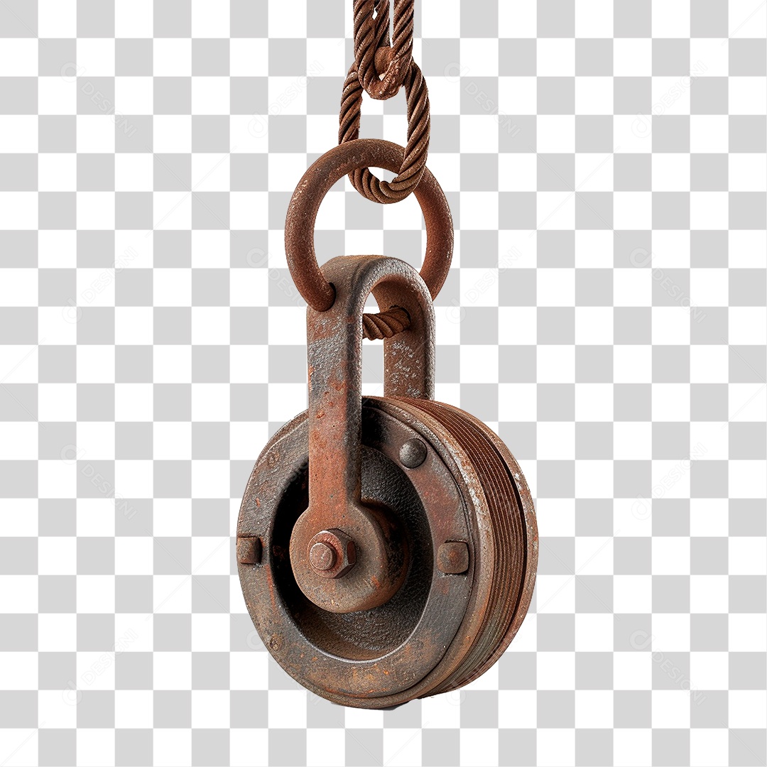 Sistema de Polia PNG Transparente