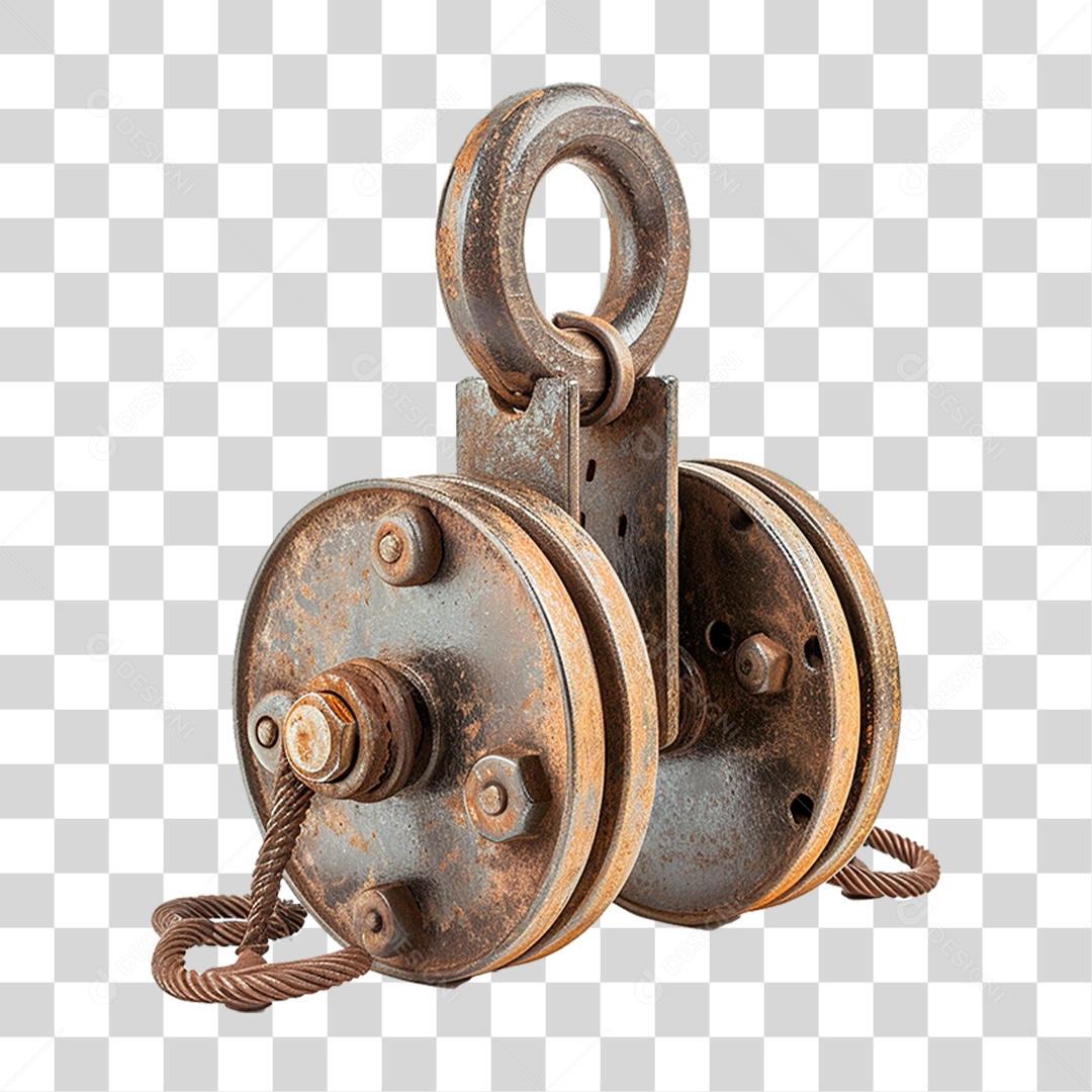 Sistema de Polia PNG Transparente