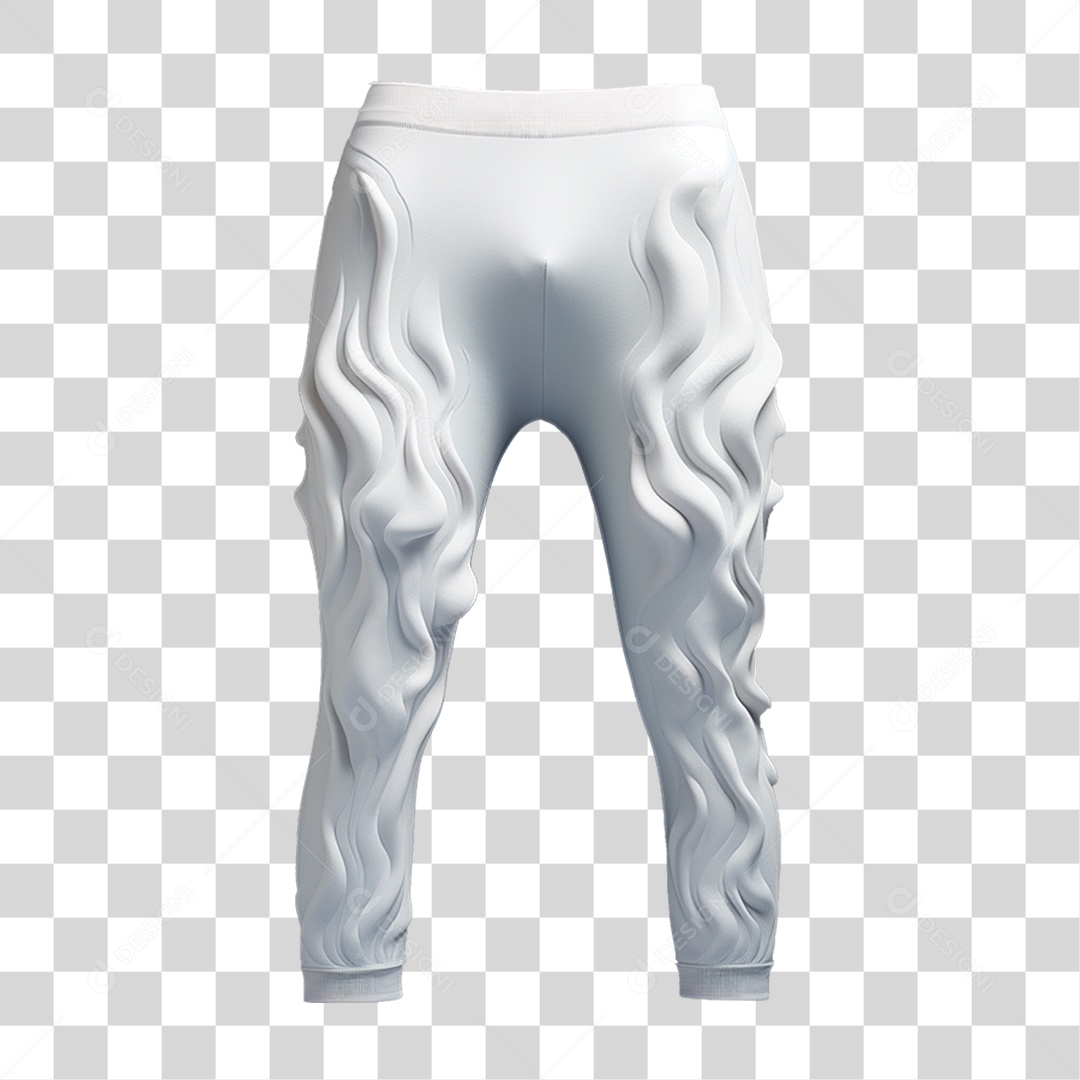 Calça Branca PNG Transparente