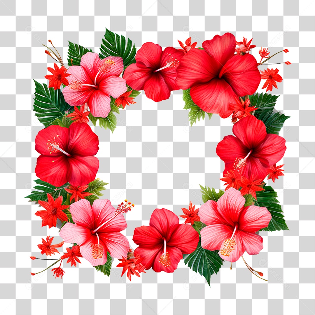 Flores Vermelhas PNG Transparente