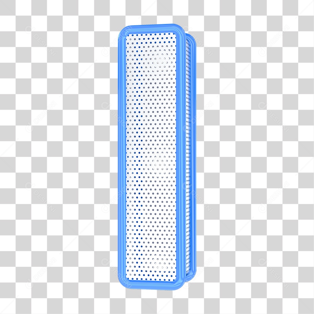 Alfabeto Letra I PNG Transparente