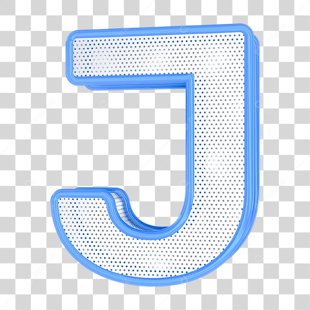 Alfabeto Letra J PNG Transparente