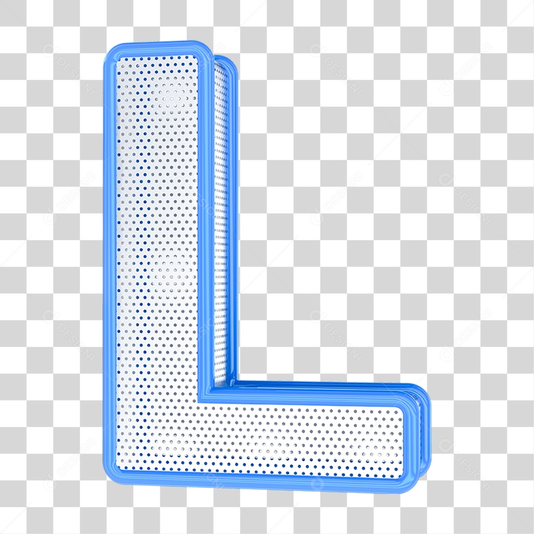 Alfabeto Letra L PNG Transparente