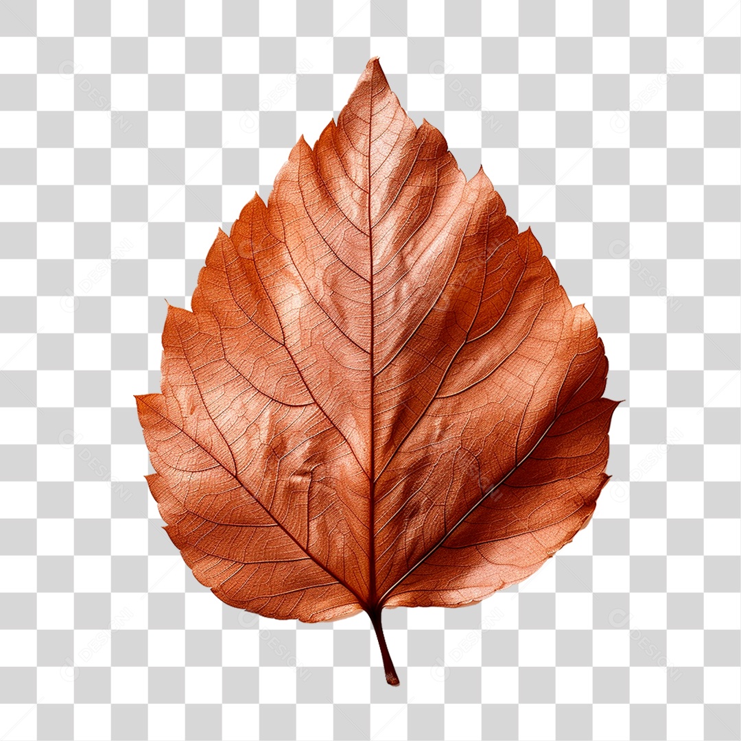 Folha Seca PNG Transparente