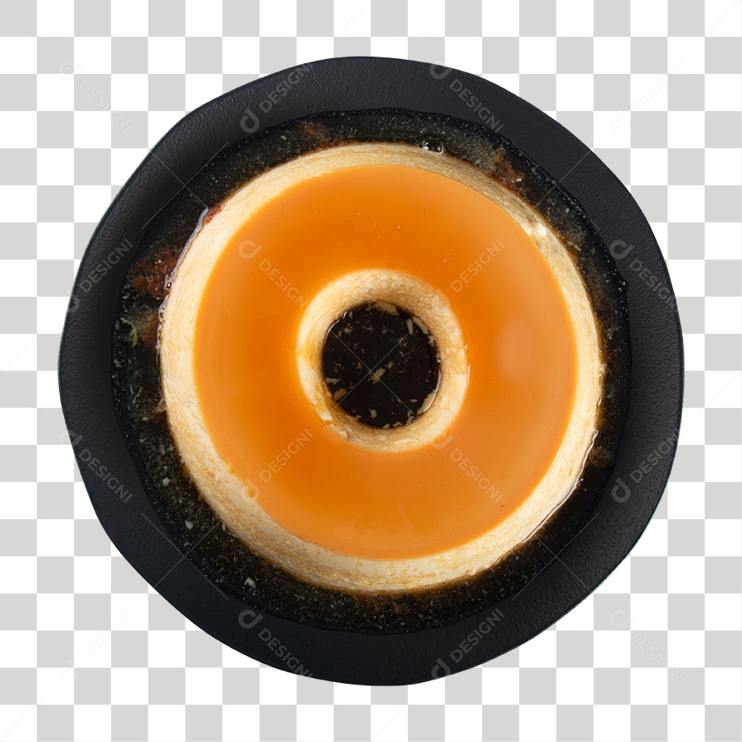 Pudim Doce PNG Transparente