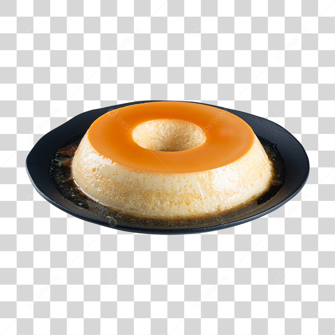 Pudim Doce PNG Transparente