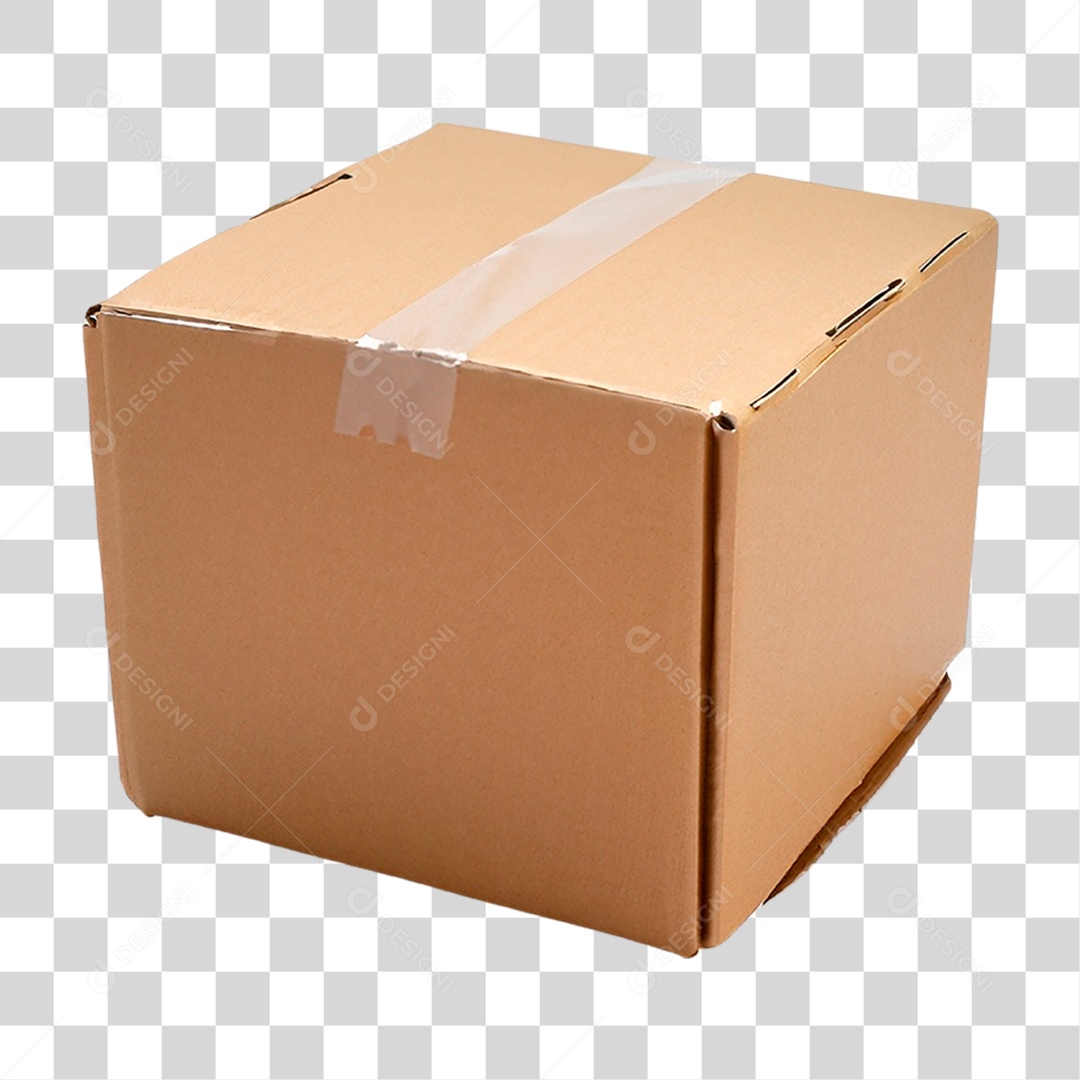 Caixa de Papelão PNG Transparente